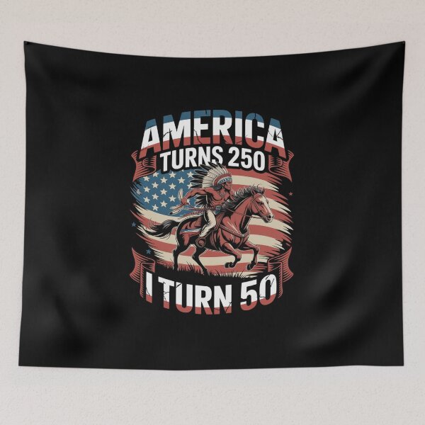 Item preview, America Turns 250 I Turn 50 designed and sold by Naitsebas.