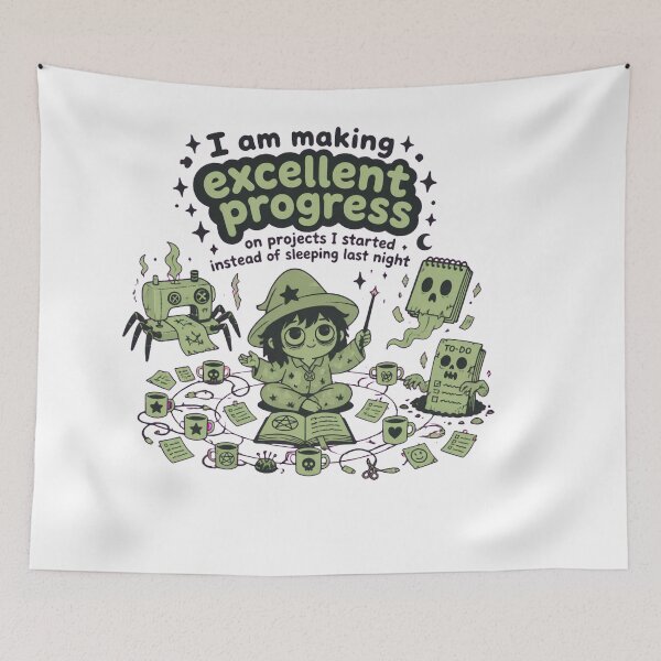 Item preview, Who need sleep ? designed and sold by DarklyOK.