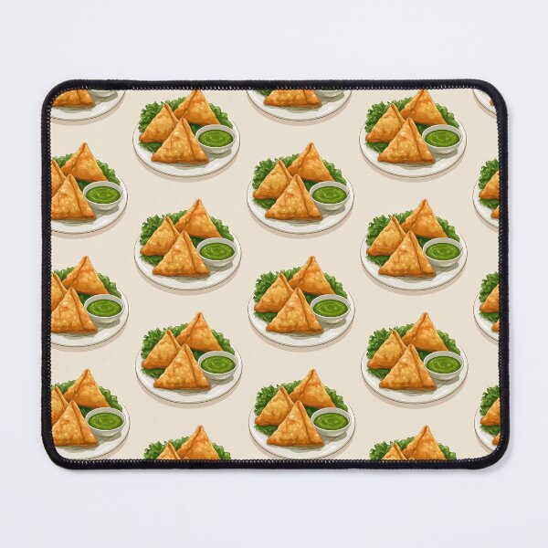 Item preview, Samosas with mint chutney designed and sold by sakurashorty.