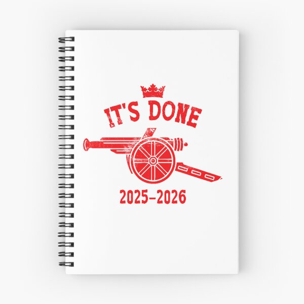Item preview, IT'S DONE Arsenal CHAMPIONS 2025-2026 designed and sold by delllsdesigns.