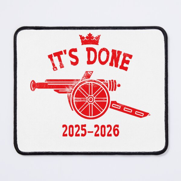 Item preview, IT'S DONE Arsenal CHAMPIONS 2025-2026 designed and sold by delllsdesigns.