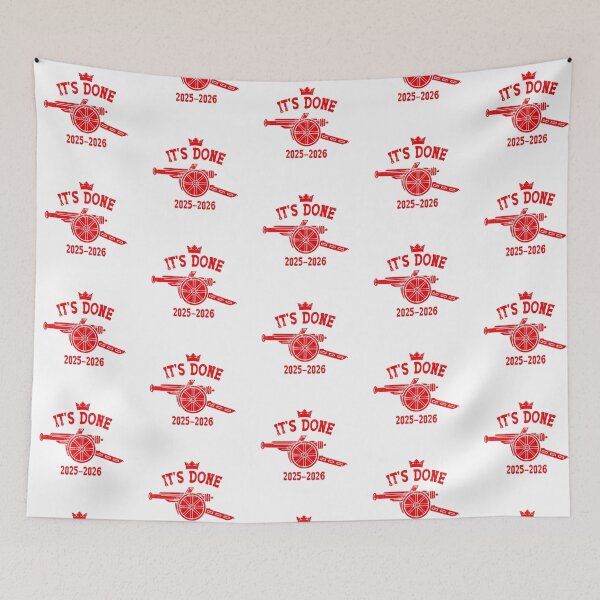 Item preview, IT'S DONE Arsenal CHAMPIONS 2025-2026 designed and sold by delllsdesigns.