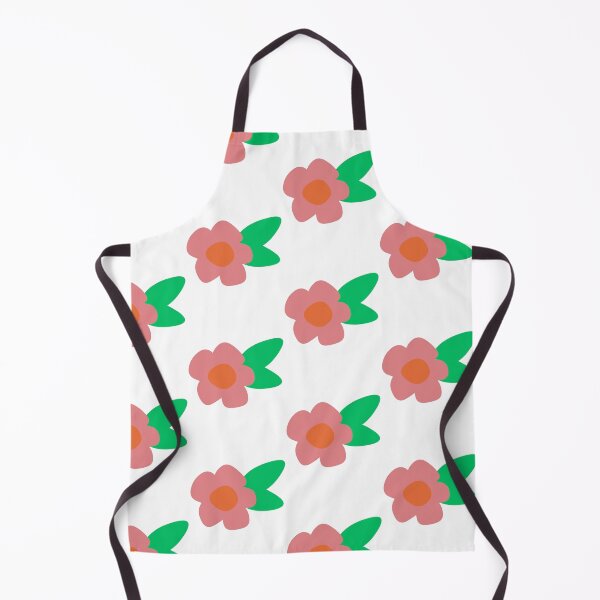 Item preview, abstract pink and orange blob flower  designed and sold by MessiestElly.