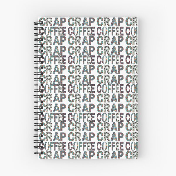 Item preview, Crap Coffee Crap Funny Cockroach Pattern Typography designed and sold by dcohea.