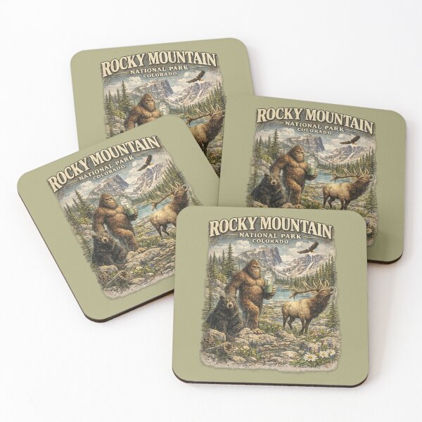 Item preview, Rocky Mountain Bigfoot Wilderness Escape designed and sold by bosamji.