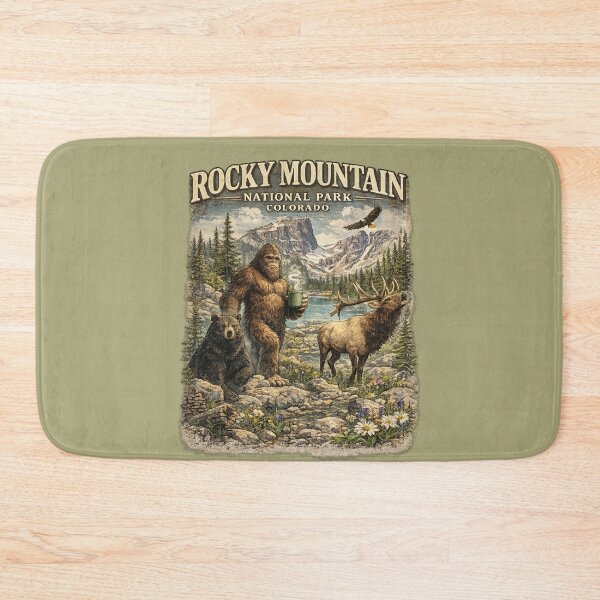 Item preview, Rocky Mountain Bigfoot Wilderness Escape designed and sold by bosamji.