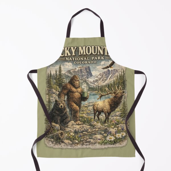 Item preview, Rocky Mountain Bigfoot Wilderness Escape designed and sold by bosamji.