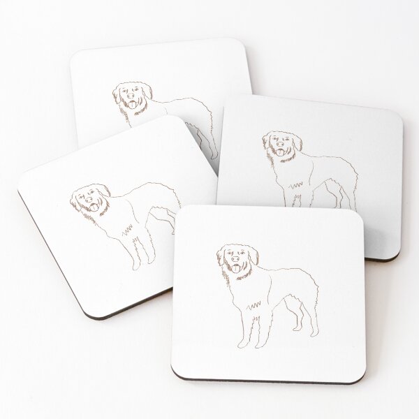 Item preview, Golden Retriever Dog Outline designed and sold by anniescorner18.