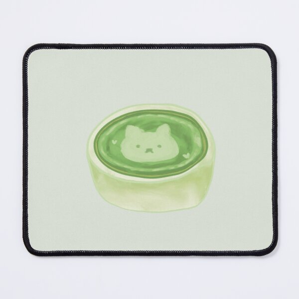 Item preview, Matcha Cat in a Cup Steam designed and sold by YanxiArts.