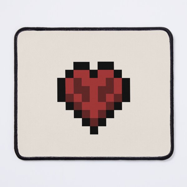 Item preview, Minecraft heart designed and sold by ylvie_s.