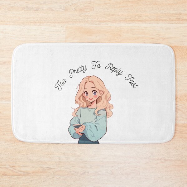 Item preview, Too pretty to reply fast designed and sold by Blush Drop.