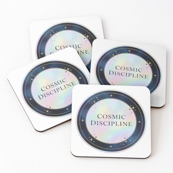 Item preview, Cosmic Discipline – Minimal Space Mindset Typography Design designed and sold by Altair_.
