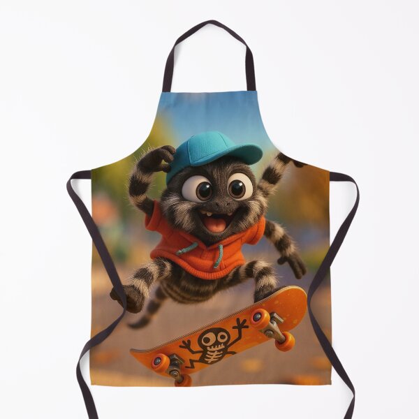 Item preview, Skater Zebra Tarantula designed and sold by Sillytoe.
