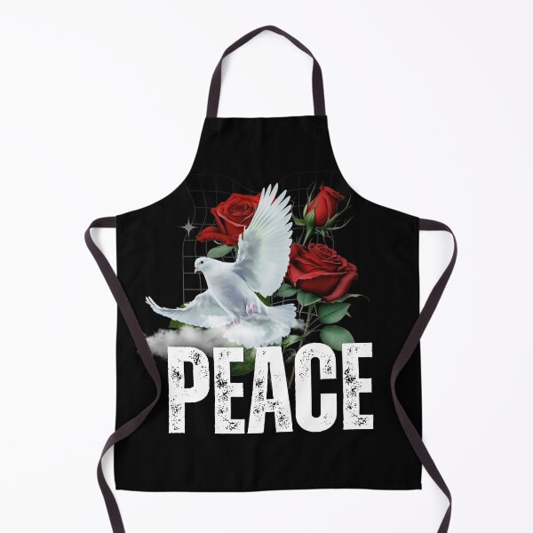 Item preview, Peace Dove Red Rose Art Vintage Streetwear designed and sold by Quite mind .