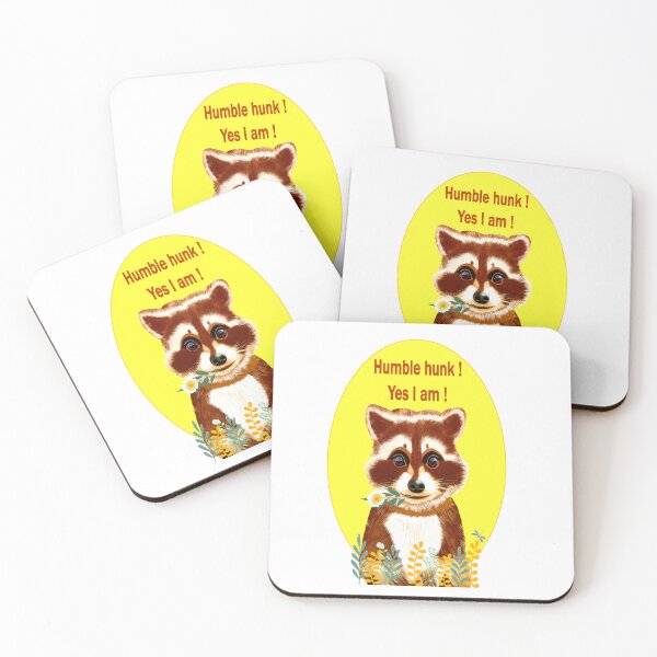 Item preview, Humble Hunk Raccoon designed and sold by Felia001.