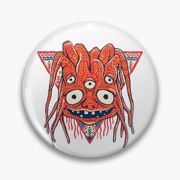 Item preview, Creepy Cute Five Eyed Monster Always Watching You designed and sold by sXe-art.