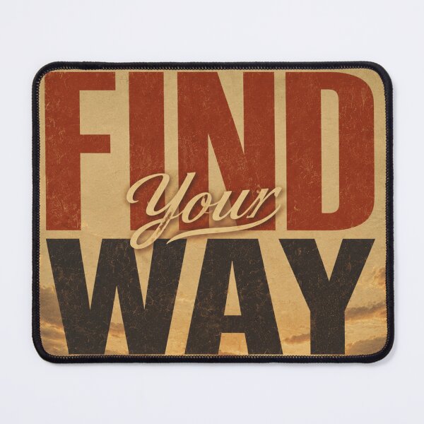 Item preview, FIND YOUR WAY – Vintage Canyon Adventure Motivational Poster designed and sold by Watchyyy.