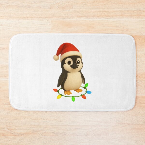 Item preview, Christmas Chinstrap Penguin designed and sold by Sillytoe.