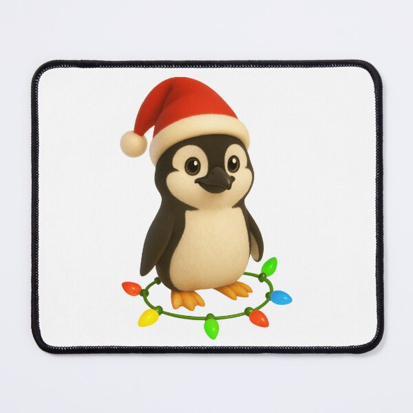 Item preview, Christmas Chinstrap Penguin designed and sold by Sillytoe.