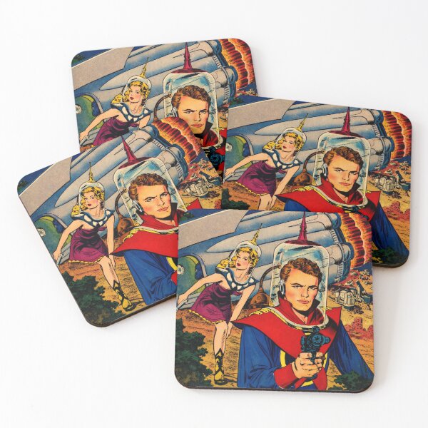 Item preview, Captain Rocket – Vintage 1950s Space‑Adventure Comic Art designed and sold by Analog Aura .