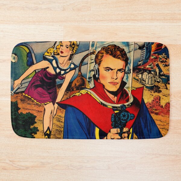 Item preview, Captain Rocket – Vintage 1950s Space‑Adventure Comic Art designed and sold by Analog Aura .