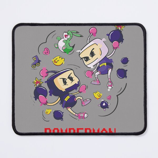 Item preview, Classic Bomberman Vector Art - Retro 8-Bit Gaming Battle designed and sold by Creatby7030.