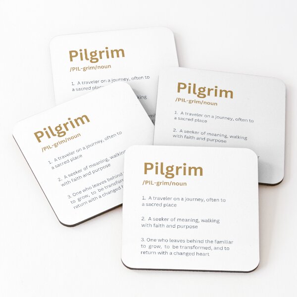Item preview, Pilgrim Definition | Camino de Santiago Journey | Portuguese Way Pilgrim Design designed and sold by PilgrimsoulPT.