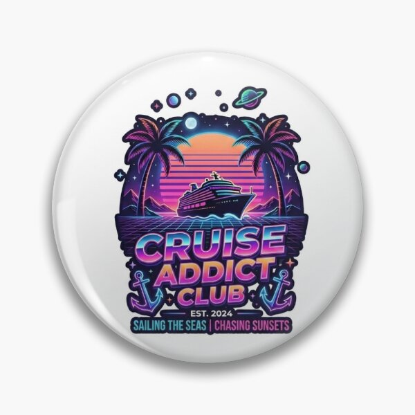 Item preview, Cruise Addict Club T-Shirt | Synthwave Vacation Graphic Tee designed and sold by DmaarGroup.