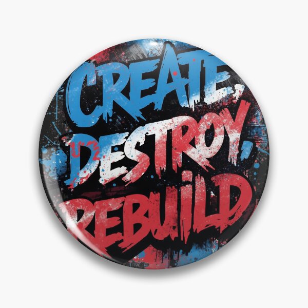 Item preview, Create destroy rebuild  designed and sold by Criativa Club.