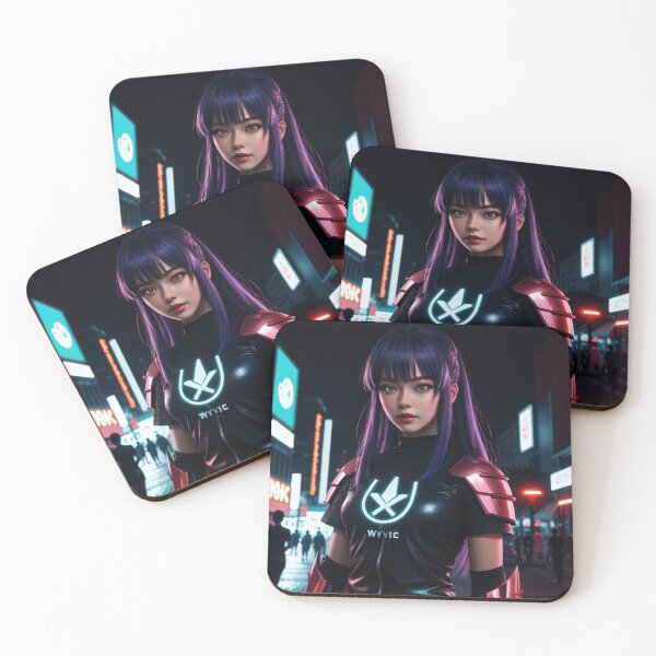 Item preview, Cyberpunk Warrior Anime Gaming designed and sold by GamedropShop.
