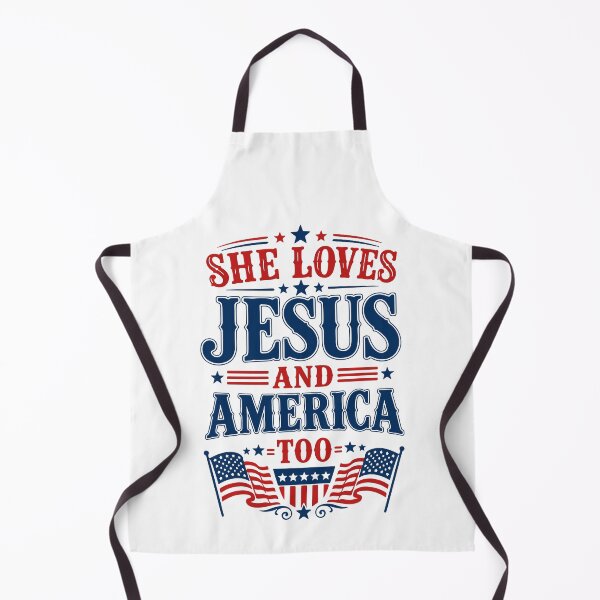 Item preview, She loves Jesus and America too designed and sold by HandicraftArt.