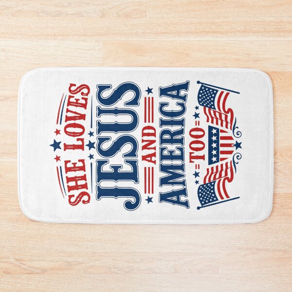 Item preview, She loves Jesus and America too designed and sold by HandicraftArt.