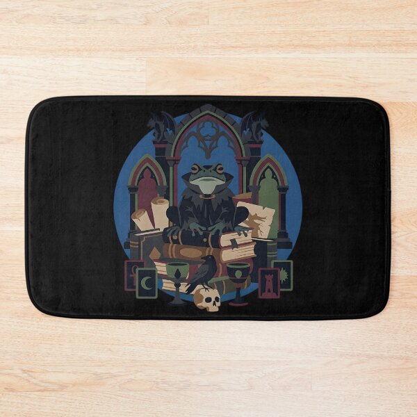 Item preview, Dark Academia Gothic Frog Tarot Card Aesthetic designed and sold by BlueCoyoteDigital.