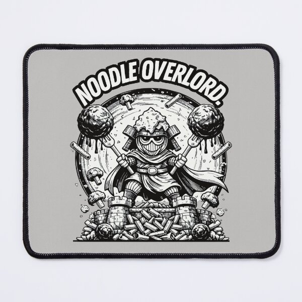 Item preview, Funny Pasta Knight Shirt - Noodle Overlord Meatball Graphic Gift for Foodies designed and sold by EverClassic.
