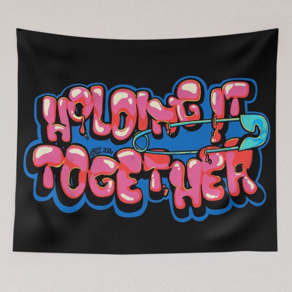 Item preview, Punk Graffiti Melting Love Lettering - Drip Street Art Aesthetic designed and sold by KerlZ.
