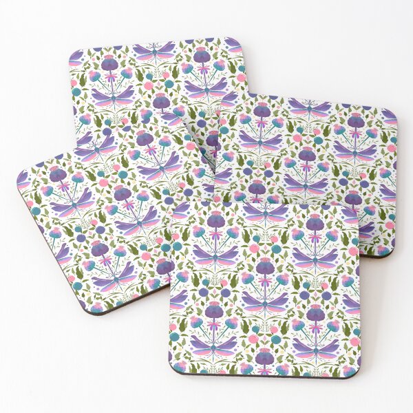 Item preview, Thistles and Dragonflies designed and sold by OranelloDesigns.
