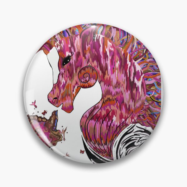 Item preview, CosmicHorse (pinks) designed and sold by Whimsicalwakko's.