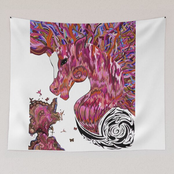 Item preview, CosmicHorse (pinks) designed and sold by Whimsicalwakko's.