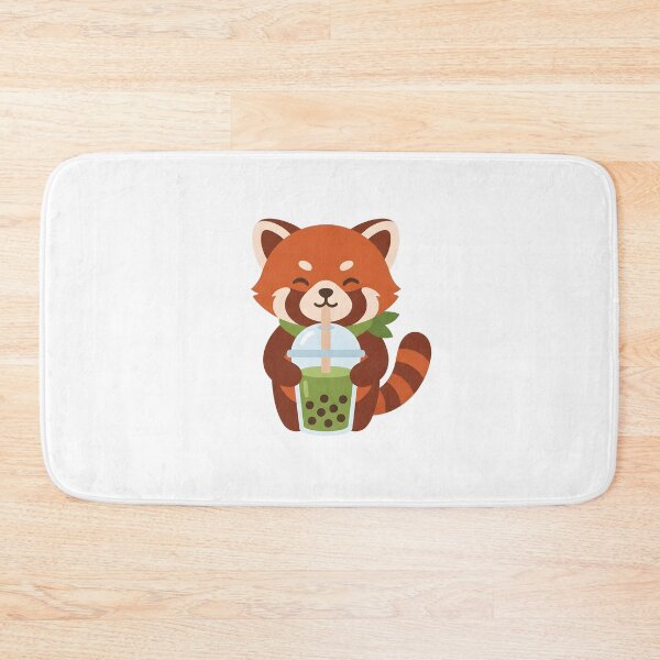 Item preview, Matcha Boba Red Panda - Kawaii Aesthetic designed and sold by BlueCoyoteDigital.