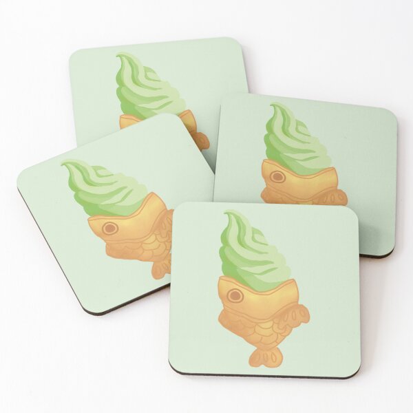Item preview, Matcha Taiyaki Ice Cream designed and sold by YanxiArts.