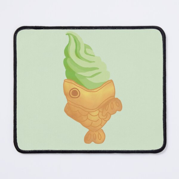 Item preview, Matcha Taiyaki Ice Cream designed and sold by YanxiArts.
