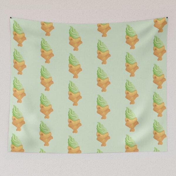 Item preview, Matcha Taiyaki Ice Cream designed and sold by YanxiArts.