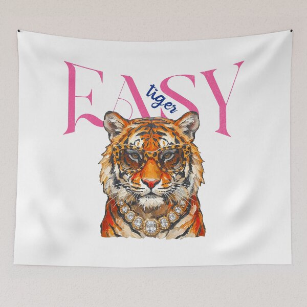 Item preview, Easy Tiger Luxe Oil Painting Sunglasses Art designed and sold by EvrmoodCo.