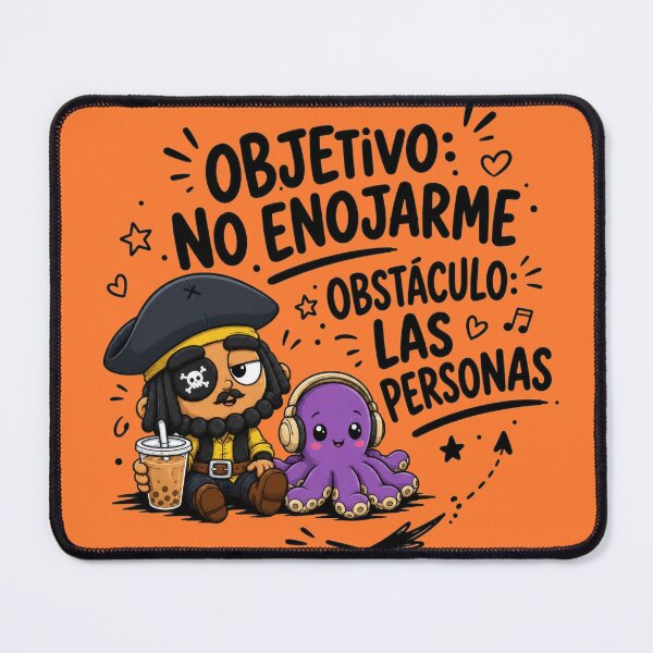 Item preview, Modo Pirata Activado - Cute Pirate Meme designed and sold by Snuggz_08.