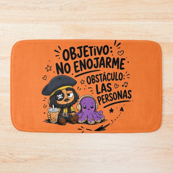 Item preview, Modo Pirata Activado - Cute Pirate Meme designed and sold by Snuggz_08.