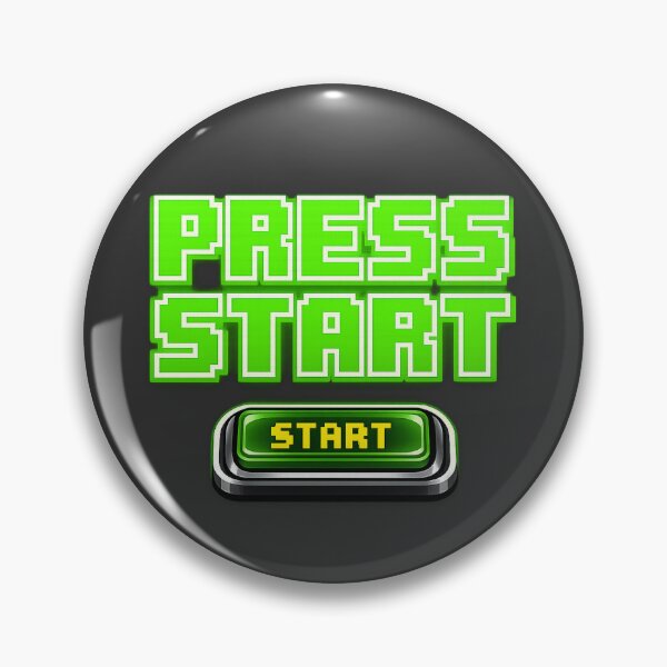 Item preview, Press Start - Retro Arcade Gaming T-Shirt Design designed and sold by PixelThumbPrint.