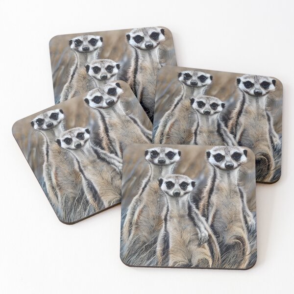Item preview, Curious Trio of Meerkats designed and sold by IZiets.