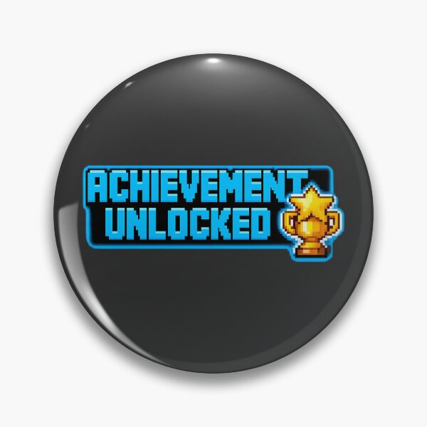 Item preview, Achievement Unlocked - Retro Gaming T-Shirt Design designed and sold by PixelThumbPrint.