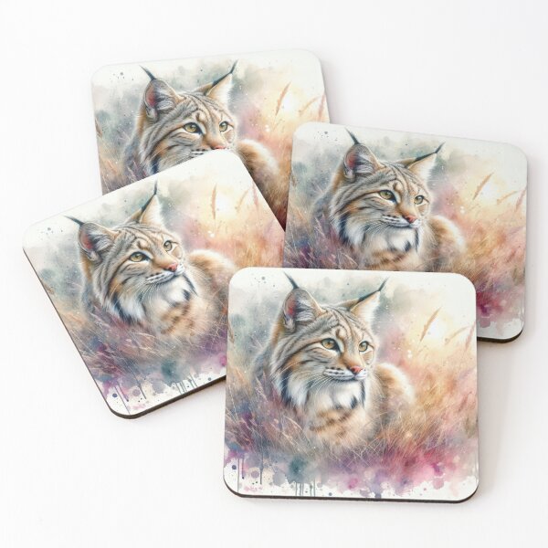 Item preview, Lynx Gazing Thoughtfully designed and sold by IZiets.