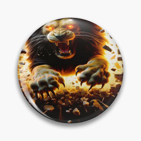 Item preview,  Lion designed and sold by connie campbell.